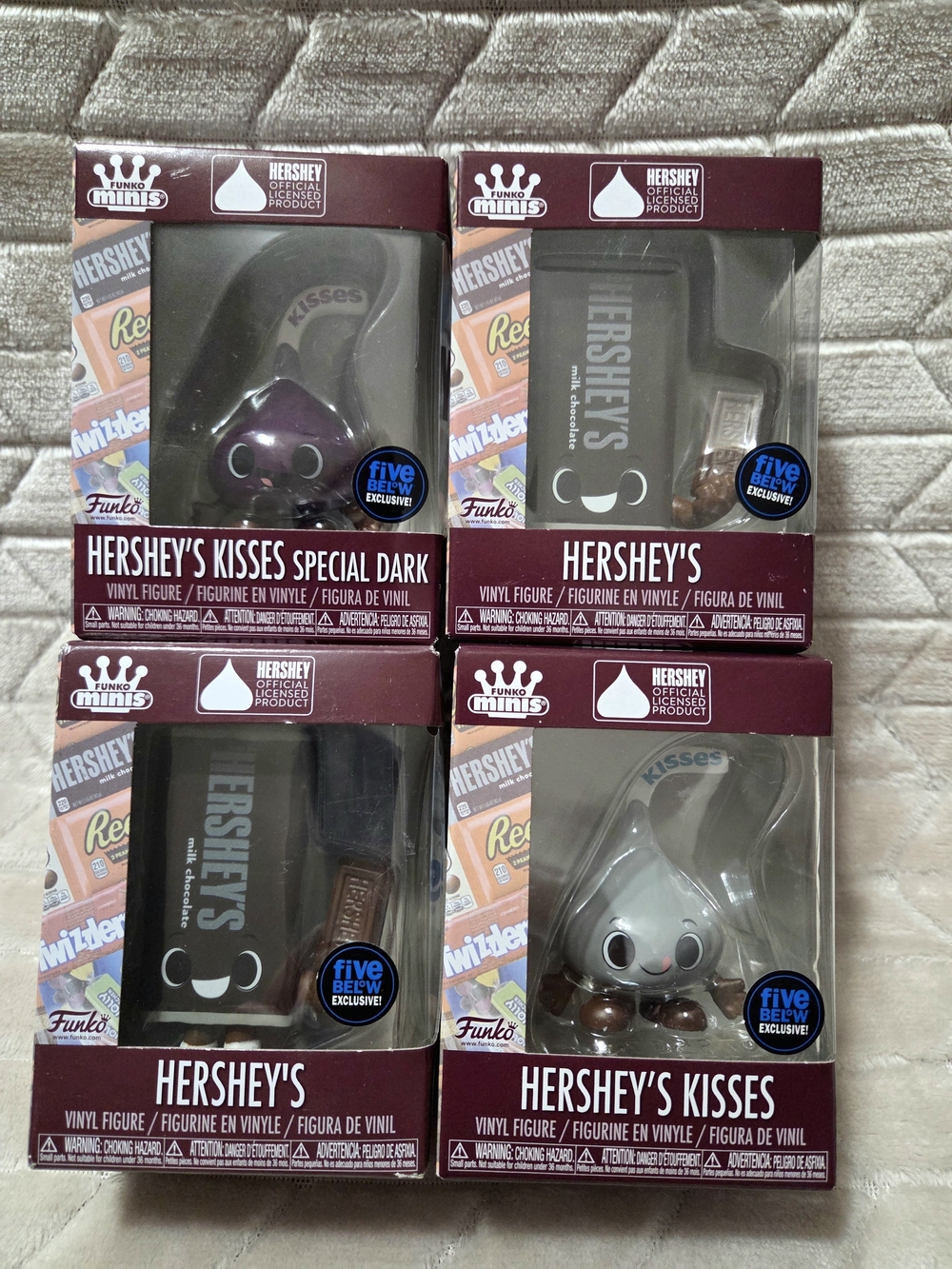 Funko Minis Hershey's Vinyl Figures Lot- New